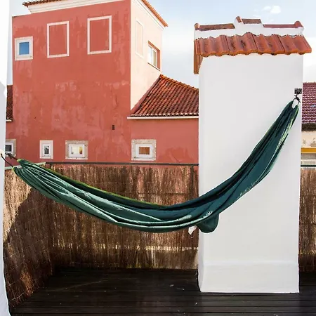 아파트 Sunny Terrace Bairro Alto By Altido